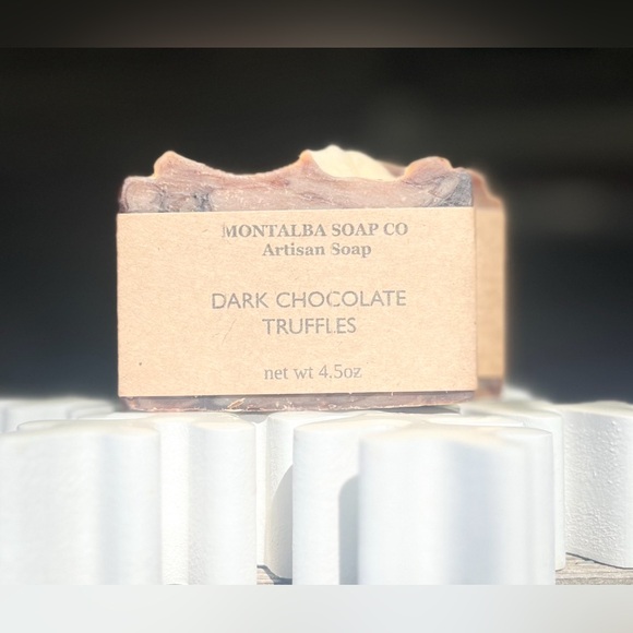 Artisan Soap, Handcrafted ~ Dark Chocolate Truffles - Picture 1 of 1